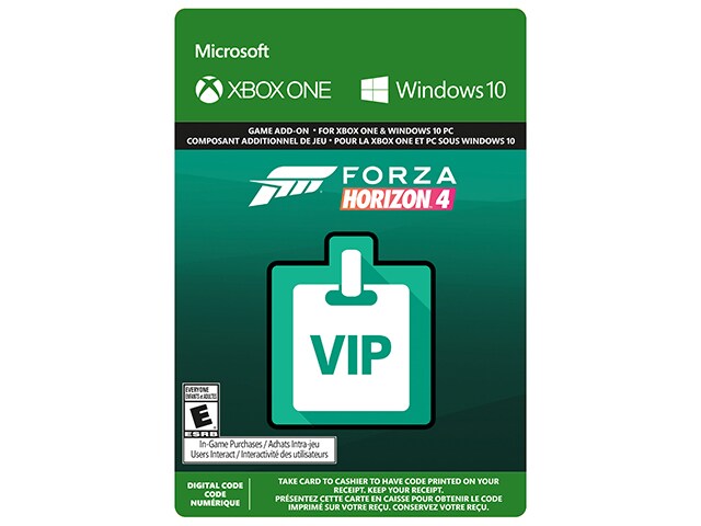 Forza Horizon 4: VIP Membership (Code Electronique) pour Xbox One