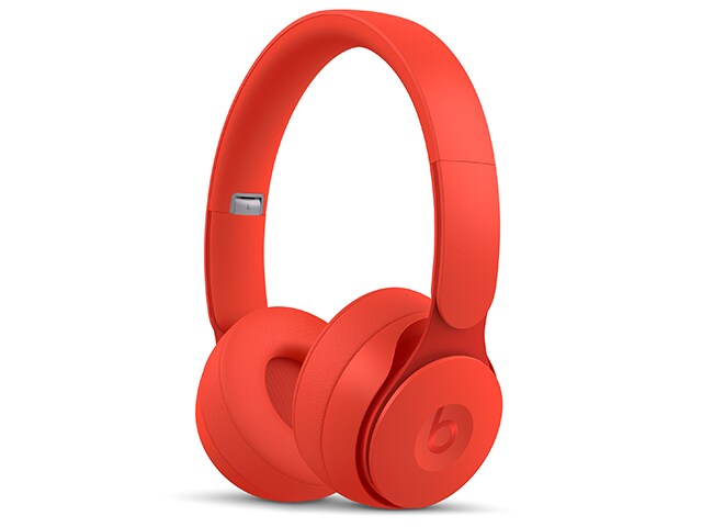 Beats Solo Pro Wireless Noise Cancelling Headphones - More Matte Collection - Red