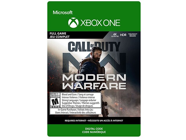 Call of Duty: Modern Warfare Digital Standard Edition (Code Electronique) pour Xbox One