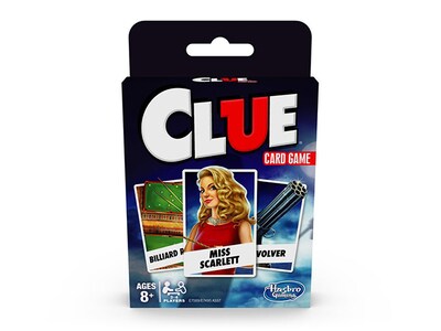 Hasbro Clue Card Game 