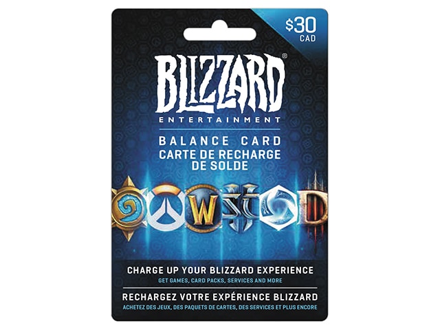 Canada Blizzard Balance Card