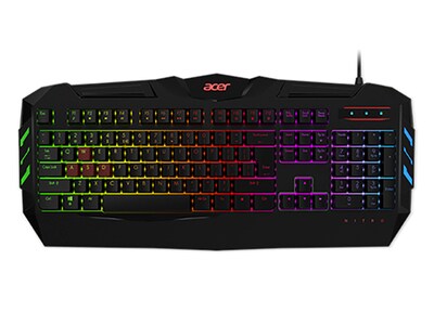 Acer NKB810 Nitro Wired Backlit Gaming Keyboard - Black