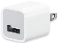 Adaptateur d'alimentation USB Apple® 5W - blanc