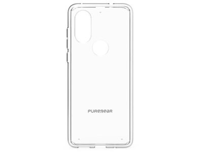 PureGear Moto One Vision Slim Shell Case - Clear