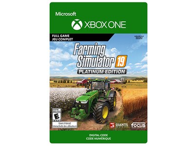 Farming Simulator 19: Platinum Edition (Code Electronique) pour Xbox One