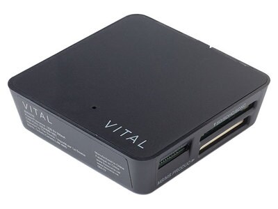 Lecteur multicarte USB 2.0 de VITAL