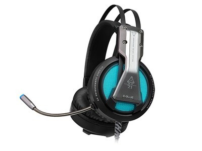 E-Blue EHS971 7.1 Surround Sound Over-Ear Wired PC Gaming Headset - Black