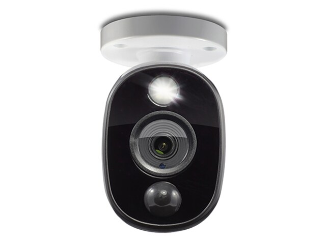 Caméra de sécurité 1080p à capteur passif et éclairage d’avertissement pour l’extérieur de Swann