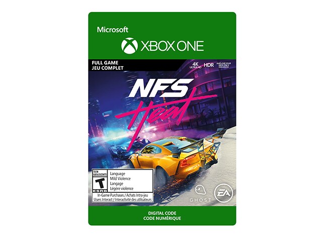 Need for Speed: Heat Standard Edition (Code Electronique) pour Xbox One