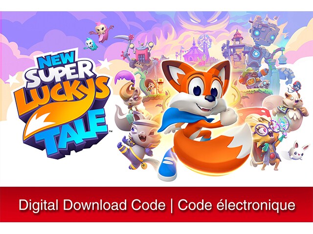New Super Lucky's Tale (Code Electronique) pour Nintendo Switch