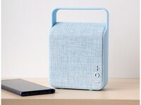 Haut-parleur sans fil Bluetooth® de Carry & Go - bleu