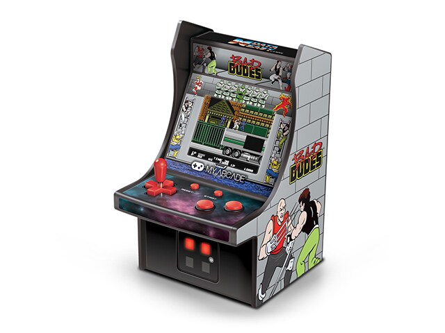 My Arcade Bad Dudes Micro Player - 6.75 Inch Mini Retro Arcade Machine Cabinet