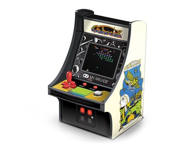 My Arcade Galaxian Micro Player - 6.75 Inch Mini Retro Arcade Machine Cabinet 