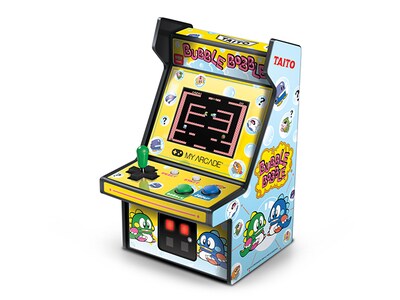 Mini arcade rétro de maison de 6,75 po My Arcade BUBBLE BOBBLE Micro Player