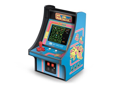 Mini arcade rétro de maison de 6,75 po My Arcade Ms. PAC-MAN Micro Player