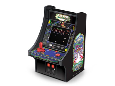 My Arcade GALAGA Micro Player - 6.75 Inch Mini Retro Arcade Machine Cabinet