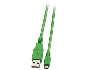 Xtreme Gaming 12 FT Micro Braided Cable for Xbox - Green