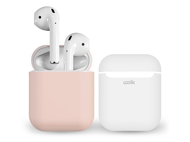 LOGiiX Peels for AirPods - Blush & White
