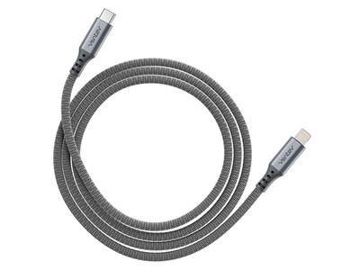 Ventev Alloy 1.2m (4')USB-C™-to-Lightning Cable - Steel Grey