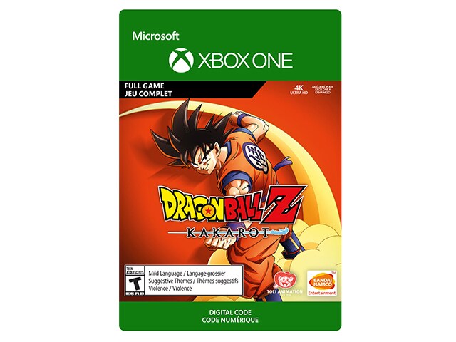 DRAGON BALL Z: KAKAROT Standard Edition (Code Electronique) pour Xbox One