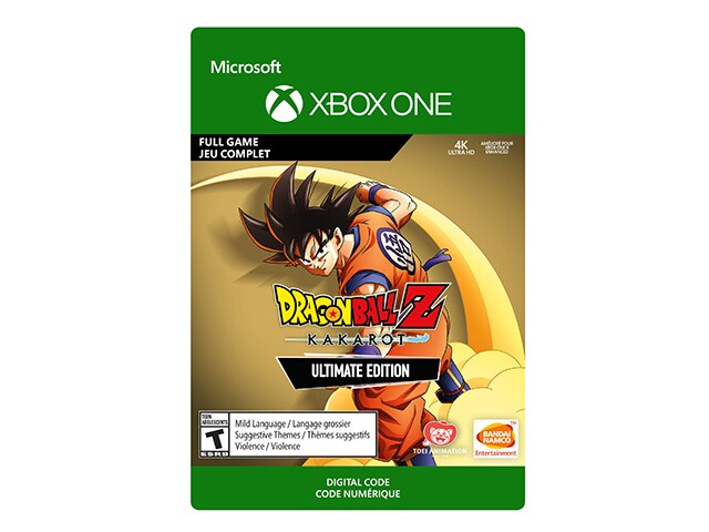 DRAGON BALL Z: KAKAROT Ultimate Edition (Code Electronique) pour Xbox One