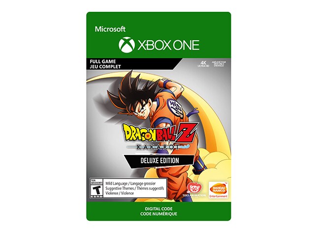 DRAGON BALL Z: KAKAROT Deluxe Edition (Code Electronique) pour Xbox One