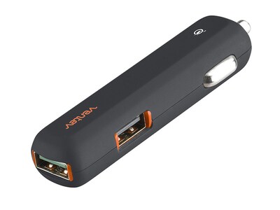 Ventev Qualcomm Car Charger Dual USB 3.0 - Black