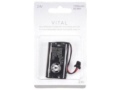 VITAL NiMH 1200 mAh 2.4V Cordless Phone Replacement Battery