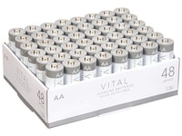 Emballage de 48 piles alcalines Vital AA
