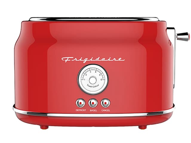Frigidaire ETO102-RED 2 Slice Retro Toaster - Red