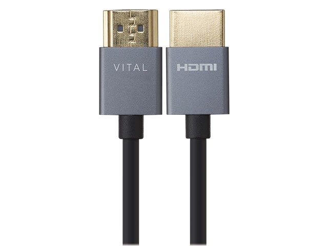 Câble HDMI ultra mince 1,8 m (6 pi) de Nexxtech - noir
