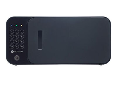 Motorola Bolt Wi-Fi Smart Safe with Remote Open Security Monitoring and Siren – Black