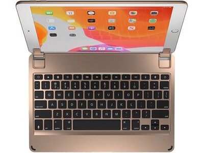 Brydge 10.2 Wireless Bluetooth® Keyboard for iPad 10.2” (7th Gen) - Gold