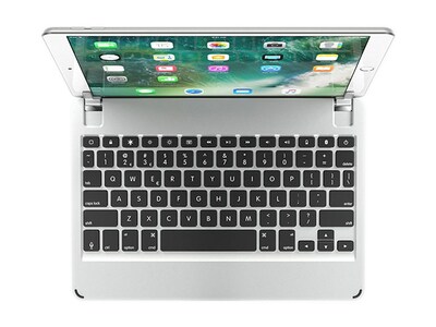 Brydge 10.5 Series II Wireless Bluetooth® Keyboard for iPad Pro 10.5” & iPad Air (3rd Gen) - Silver