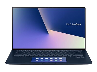 Ordinateur portable 14 po ZenBook 14 UX434FLC-XH77 d’Asus avec processeur i7-10510U d’Intel®, disque SSD de 512 Go, MEV de 16 Go, carte vidéo NVIDIA MX250 et Window 10 pro - bleu royal