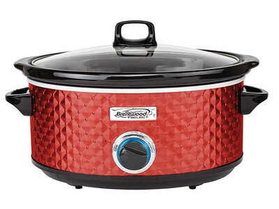 Mijoteuse Brentwood Select 7QT - rouge