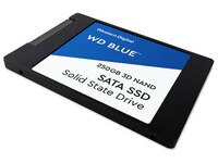 WD WDS250G2B0A Blue 3D NAND 2.5” SATA 250GB Internal Solid State Drive