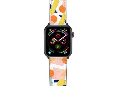 Casetify Safiano Leather Band Poketo for Apple Watch 42/44mm