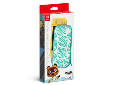 Étui de transport et protecteur d’écran édition Animal Crossing™ : New Horizons Aloha pour Nintendo Switch Lite