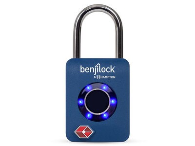 BenjiLock® by Hampton TSA Travel/Luggage Lock - Dark Navy