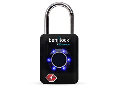 BenjiLock® by Hampton TSA Travel/Luggage Lock - Matte Black