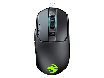 Roccat Kain 200 Aimo Titian Click Wireless RGB Gaming Mouse - Black