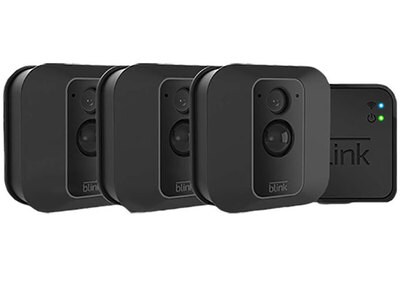 Caméra de sécurité intelligente pour l’intérieur/l’extérieur Blink XT2 de Amazon - 3 caméras