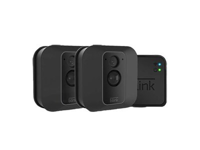 Caméra de sécurité intelligente pour l’intérieur/l’extérieur Blink XT2 de Amazon - 2 caméras