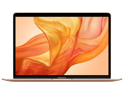 MacBook Air 13,3 po à 256 Go avec processeur Intel® i3 de 10e génération à 1,1 GHz d’Apple - or - anglais