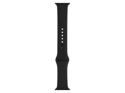 Bracelet sport pour Apple Watch 38 mm - Noir platine pur