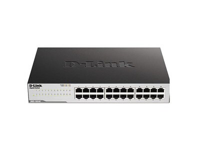 Commutateur Gigabit de 24 ports de D-Link (DGS-1024C)