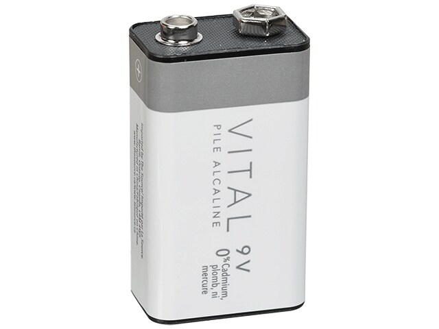 Vital 9V Alkaline Battery for Bell Smart Home - 1-Pack