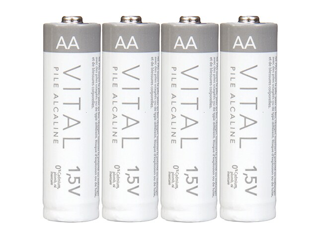 VITAL AA Alkaline Battery for Bell Smart Home - 4-Pack
