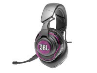 JBL Quantum ONE USB Wired Over-Ear Professional Gaming Headset with Head-Tracking Enhanced JBL Quantumsphere 360 - Black